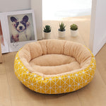 Round Washable Pet Bed