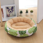 Round Washable Pet Bed
