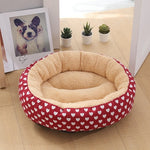 Round Washable Pet Bed