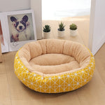 Round Washable Pet Bed
