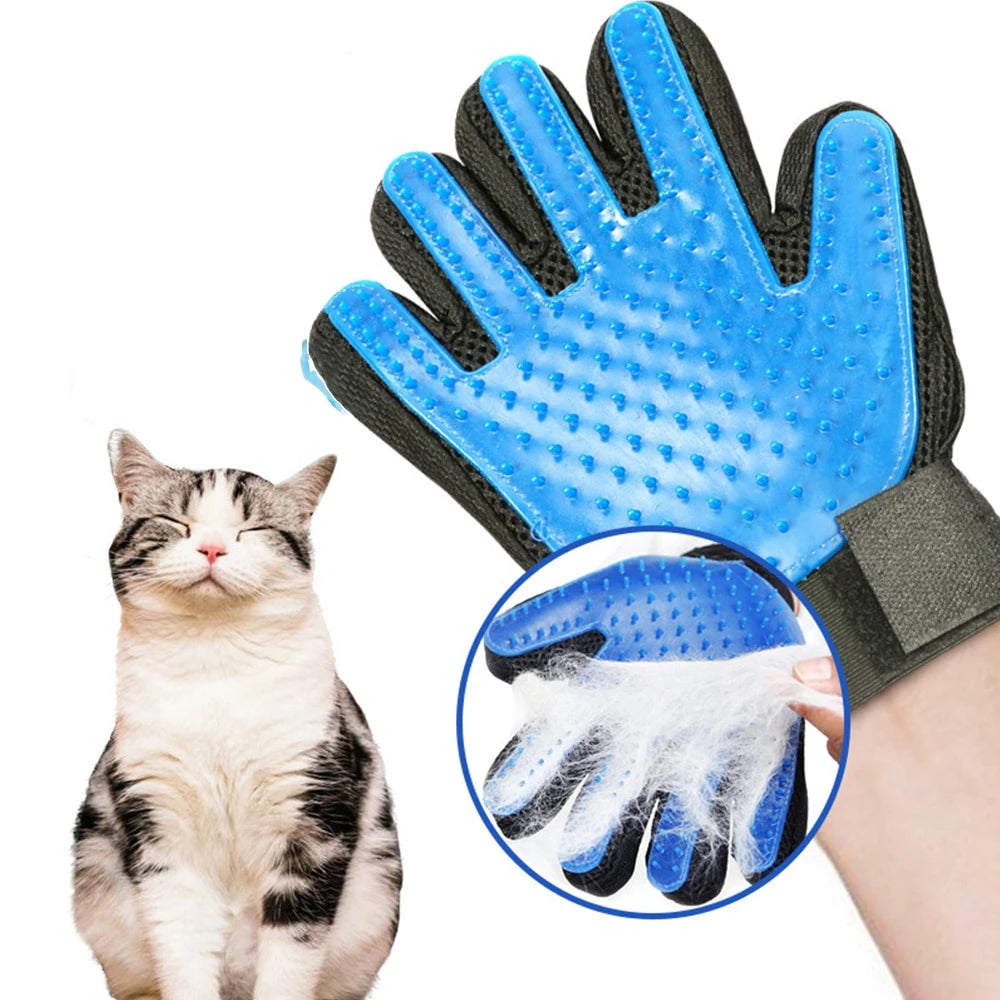 Pet Shedding Grooming Gloves